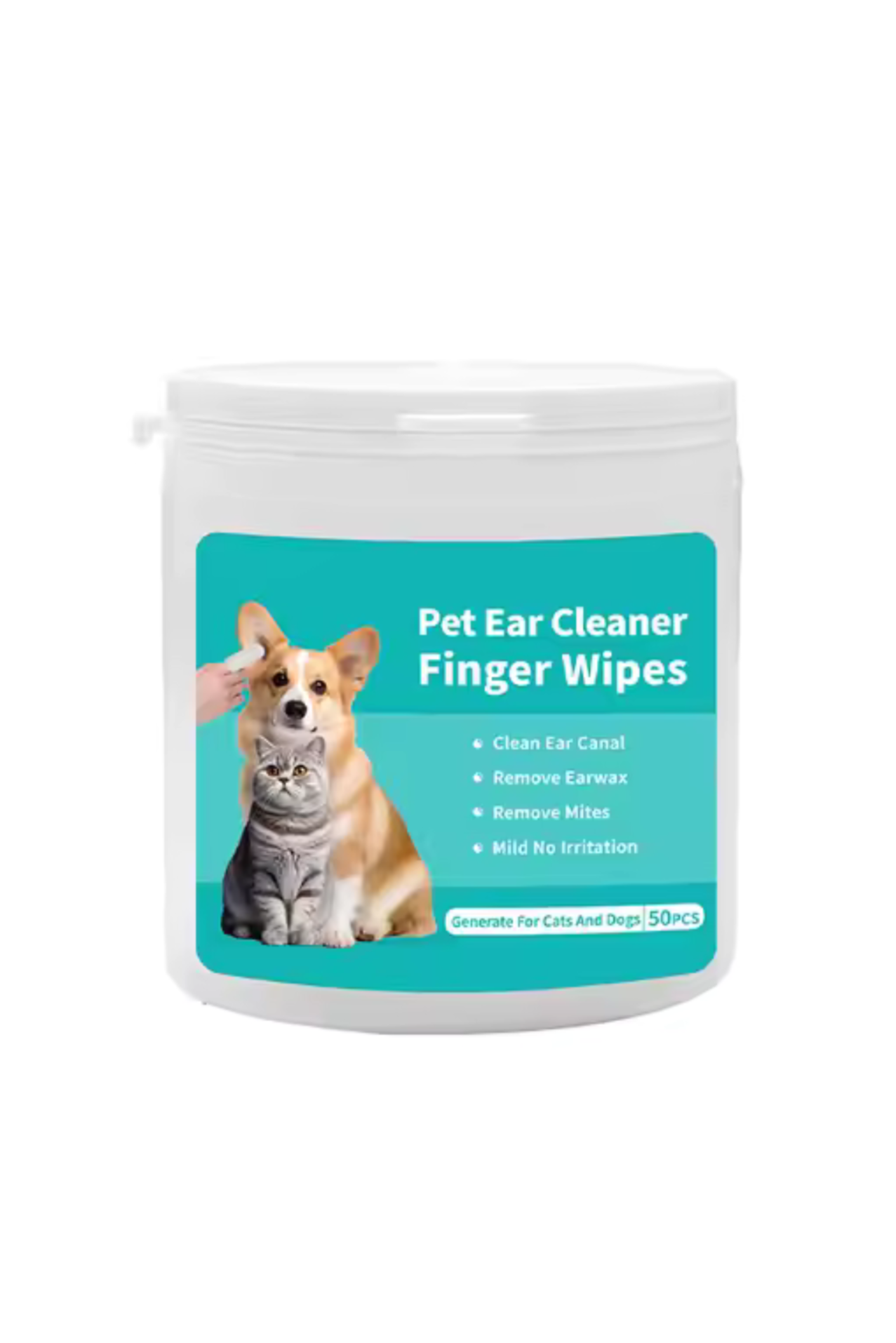 EarCare Finger Wipes for Dogs & Cats