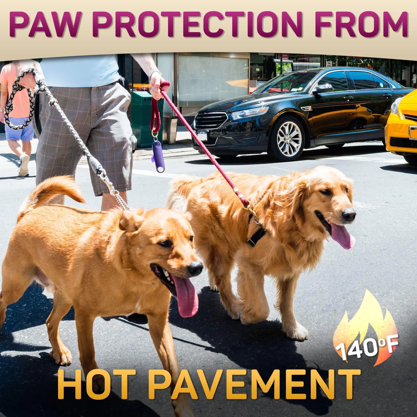 Natural Paw Balm 2oz – Protects Against Heat, Cracks & Rough Surfaces