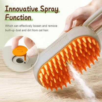 3-in-1 Electric Pet Grooming Brush