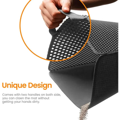 Honeycomb Litter Mat – Mess-Free & Easy to Clean