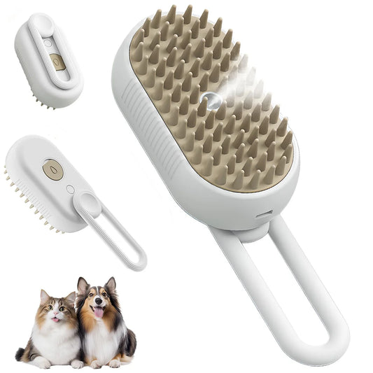 3-in-1 Electric Pet Grooming Brush