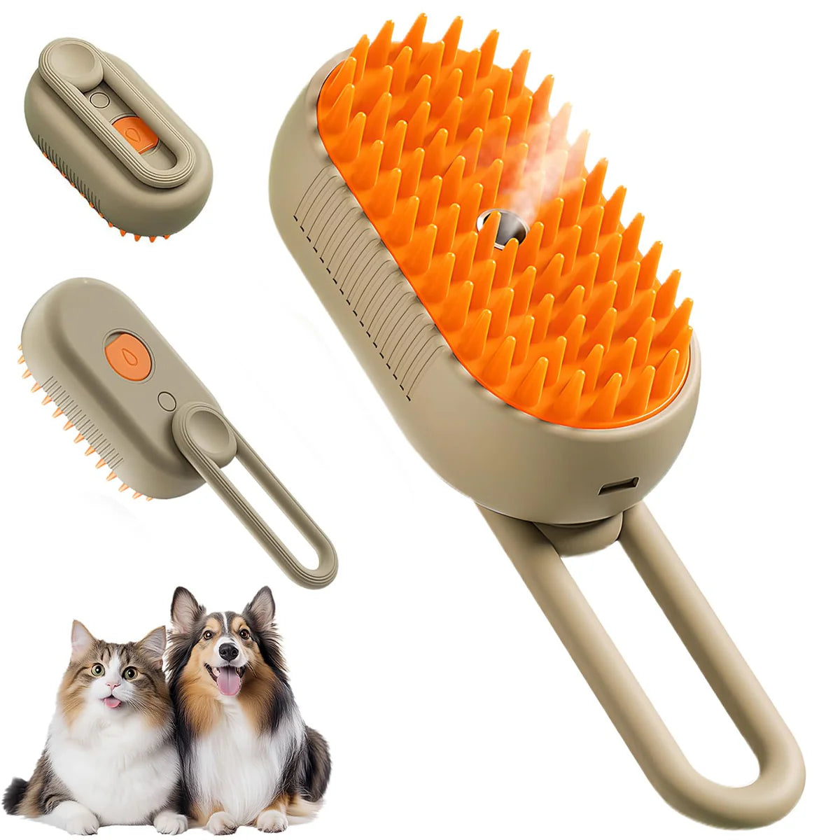 3-in-1 Electric Pet Grooming Brush