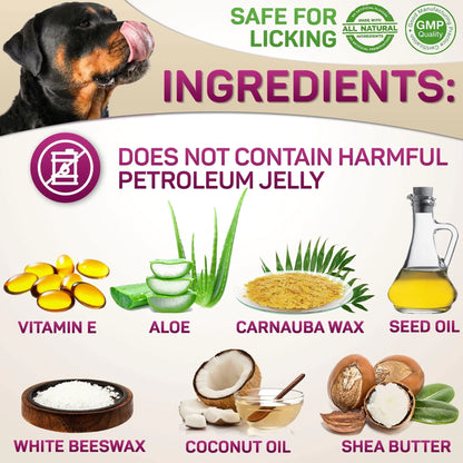 Natural Paw Balm 2oz – Protects Against Heat, Cracks & Rough Surfaces